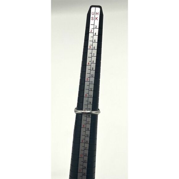 Avon Vintage Silver Tone Adjustable Heart Wrap Ring Abstract Design Size 7 - Picture 2 of 6